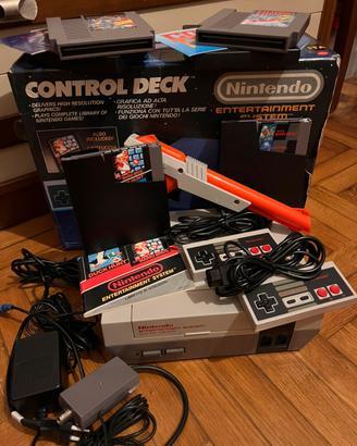 Nintendo nes mattel version Boxata con giochi