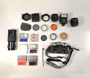 Fujica stx-1N + Obbiettivi, Filtri e Flash KIT