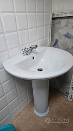 lavandino in ceramica serie Hidra