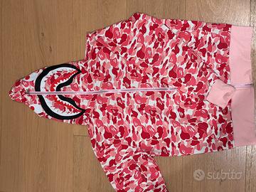 Pink Bape hoodie