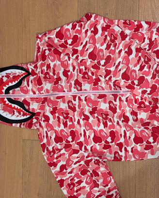 Pink Bape hoodie