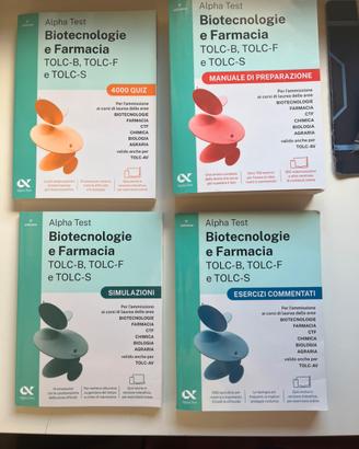 biotecnologie e farmacia alpha test 2026/2027