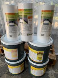 20 kg adesivo erba sintetica + 3 rotoli + regali