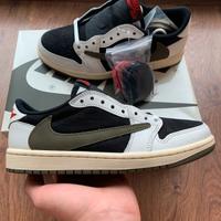 Jordan 1 Retro Low OG SP Travis Scott Olive EU42