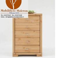 Mobili Rustici Country Cassettiera Legno cd0047