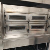 Forno a gas professionale, 12 pizze