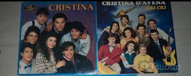 2 dischi Cristina D'Avena