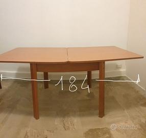 Tavolo allungabile per cucina.