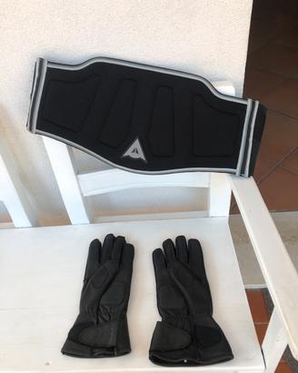 Cintura e guanti alpinestars