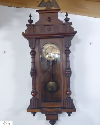 176401 Antico orologio a pendolo Junghans