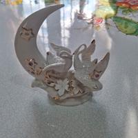 Cigni su luna Capodimonte