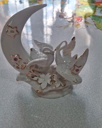 Cigni su luna Capodimonte