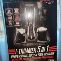 trimmer professionale 5 in 1, macchinetta 