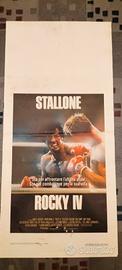 Locandina Rocky 4 Rocky IV Prima Edizione 1986