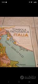 tombola geografica vintage anni 20