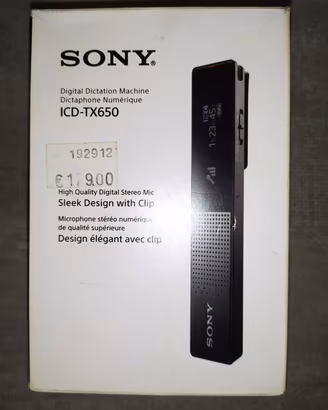 Registratore Portatile Sony