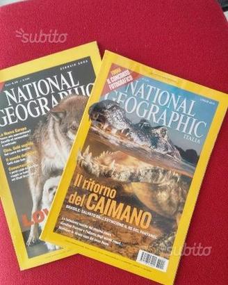 Collezione riviste Airone e National Geographic