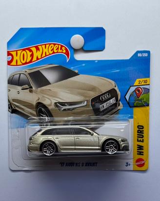 Hot Wheels Audi RS 6 Avant - Beige Champagne Metal