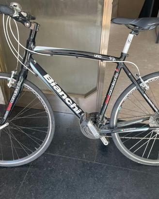 CITY BIKE BICICLETTA BIANCHI CAMALEONTE