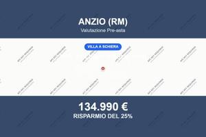 Immobile in asta di 164 m² con box auto a Anzio