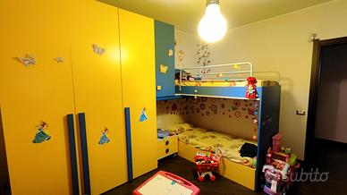 Cameretta per Bambini Completa Salvaspazio. Nuova