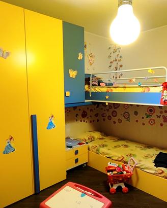 Cameretta per Bambini Completa Salvaspazio. Nuova