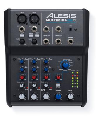 MIXER ALESIS MULTIMIX 4 USB FX