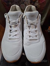 Skechers bianche donna tg 40