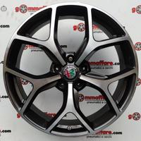 4 cerchi lega alfa romeo stelvio 19 lt001662