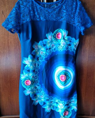 Vestito Surprise Dress Desigual 50V28C7 Donna Blu