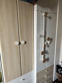 Cameretta (fasciatoio + 2 armadi)