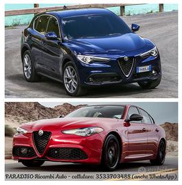 Ricambi alfa romeo stelvio-giulia 2012-2023