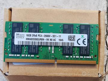 Ram SK hynix 16gb ddr4 2666MHz sodimm