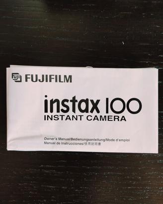 istruzioni Instax 100