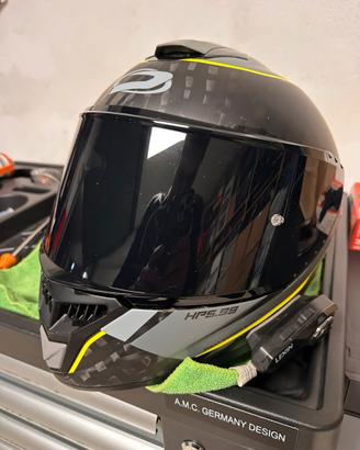 Casco Hype in fibra taglia S