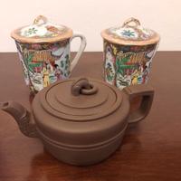 Tazze da thè e teiera cinesi