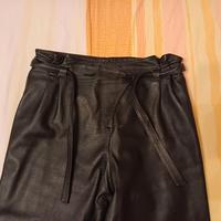 Pantalone vintage vera pelle anni 70