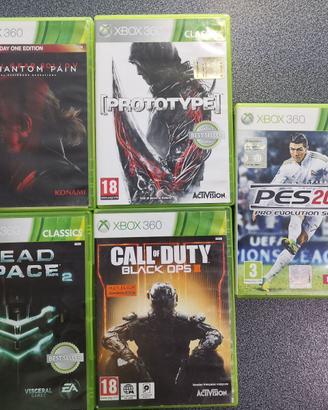 xbox 360 Metal Gear Solid V Black Ops 3 Dead Space