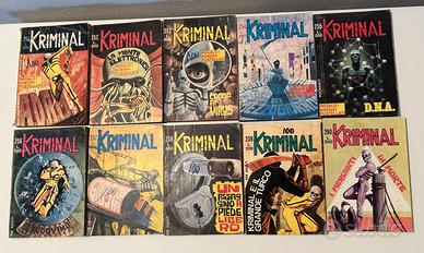 Kriminal - 20 nri dal 251 al 271, singoli 6€ cduno