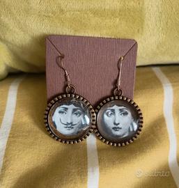 orecchini faccine Fornasetti 