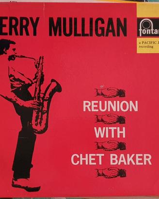 vinile " Reunion with Chet Baker"  Gerry Mulligan