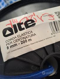 Corda elastica per centinature