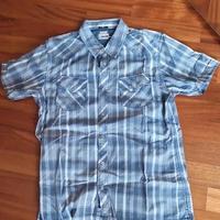 Camicia uomo vintage Hilfiger Denim M No stiro