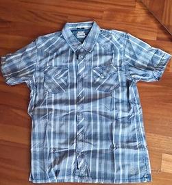 Camicia uomo vintage Hilfiger Denim M No stiro