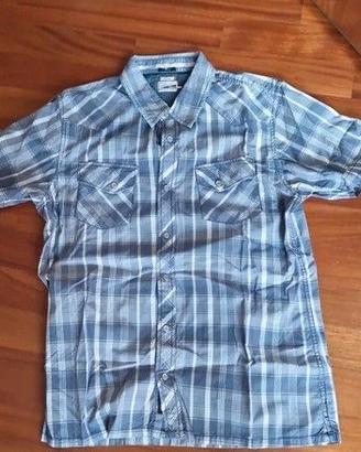 Camicia uomo vintage Hilfiger Denim M No stiro
