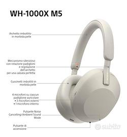Cuffie Sony WH-1000XM5

WH-1000XM5