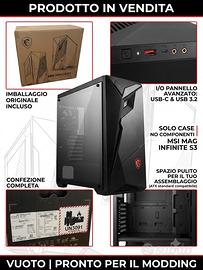 Case PC Gaming MSI MAG Infinite S3