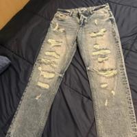 Jeans blu strapoato