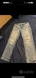 Jeans blu strapoato