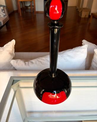 Archimede Seguso Murano – Bottiglia scultorea